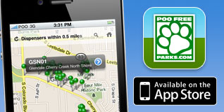 Poo Free Parks - Available in the App Store